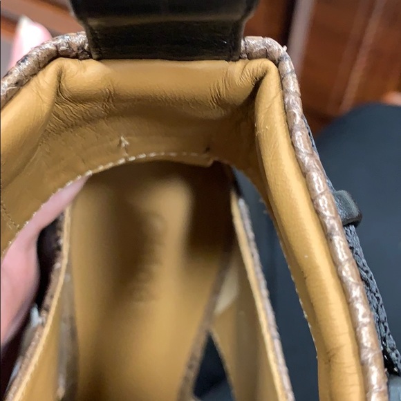 CHLOE TRACY RARE COCONUT BROWN LUXURY SHORT BOOTS IN WATER SNAKE LEATHER SIZE 38 - Picture 9 of 10